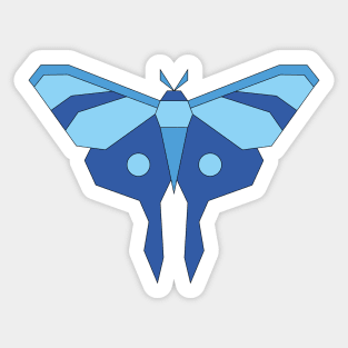 Moth Forest Animal Brown Nature Wildlife Night Butterfly Sticker